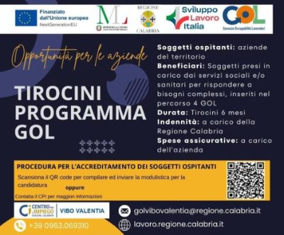Tirocini Programma GOL