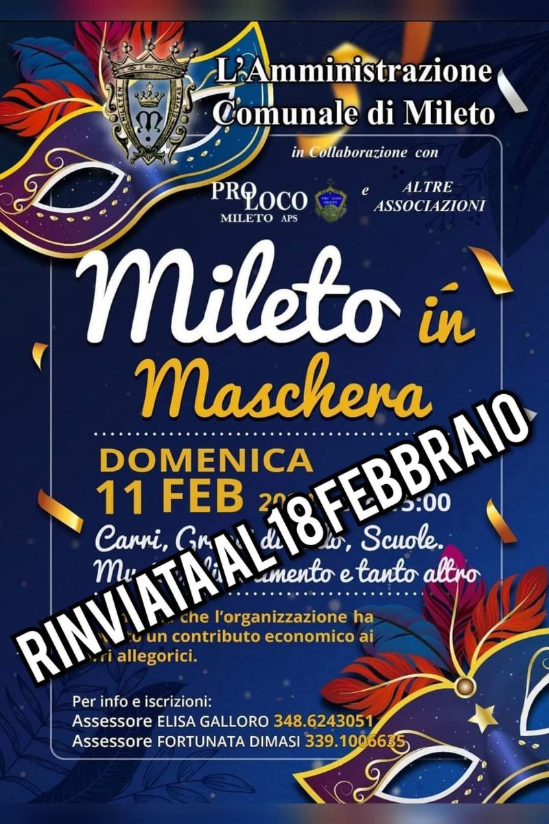Mileto in Maschera