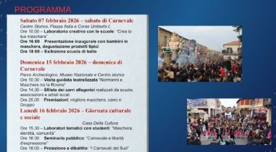 CARNEVALE IN ARTE 2026