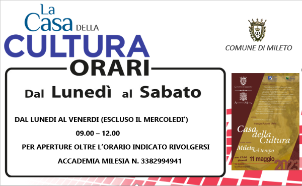 Biblioteca Comunale - Casa della Cultura